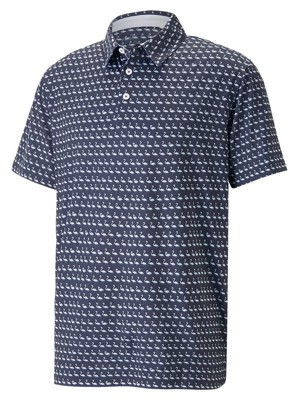 Puma Mens MATTR Flamingo Polo Shirt