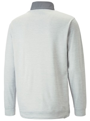 Puma Mens Cloudspun Colourblock 1/4 Zip Pullover
