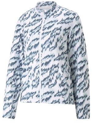 Puma Ladies Cloudspun Animal Print Jacket