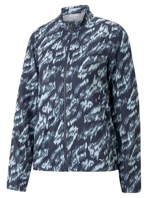 Puma Ladies Cloudspun Animal Print Jacket