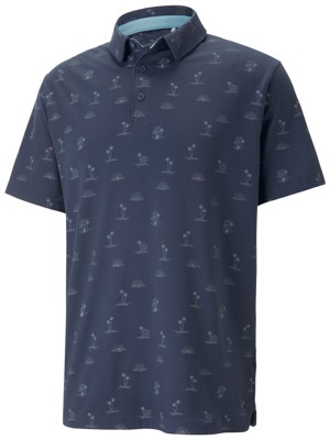 Puma Mens Cloudspun Horizons Polo Shirt