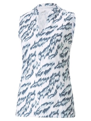 Puma Ladies MATTR Sleeveless Polo Shirt