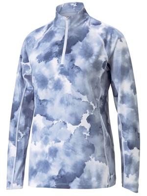 Puma Ladies YouV Cloud 1/4 Zip Pullover