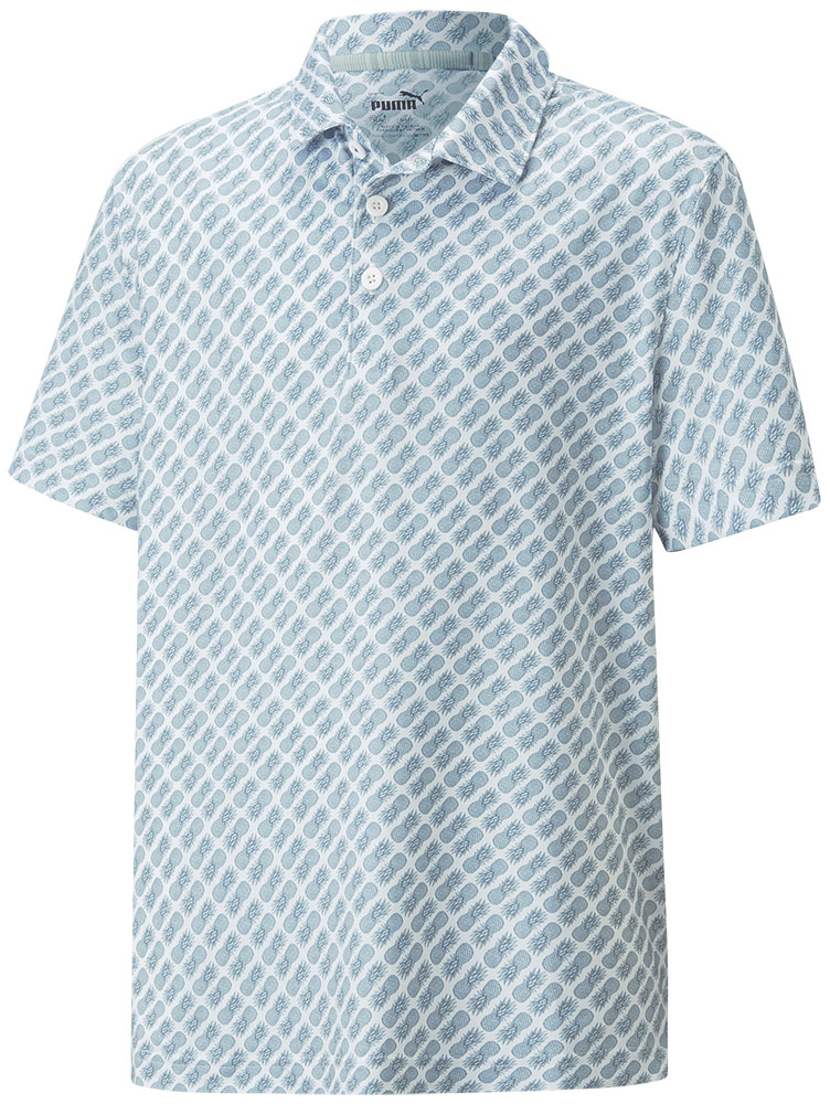 Puma Junior Boys Mattr Pineapples Polo Shirt - Golfonline