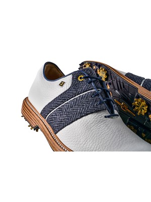 Limited Edition - FootJoy Mens Premiere Series Packard Herringbone Golf Shoes - Legends Series III Harris Tweed Collection