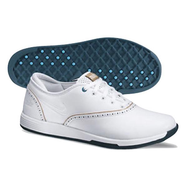 white nike womens golf shoes