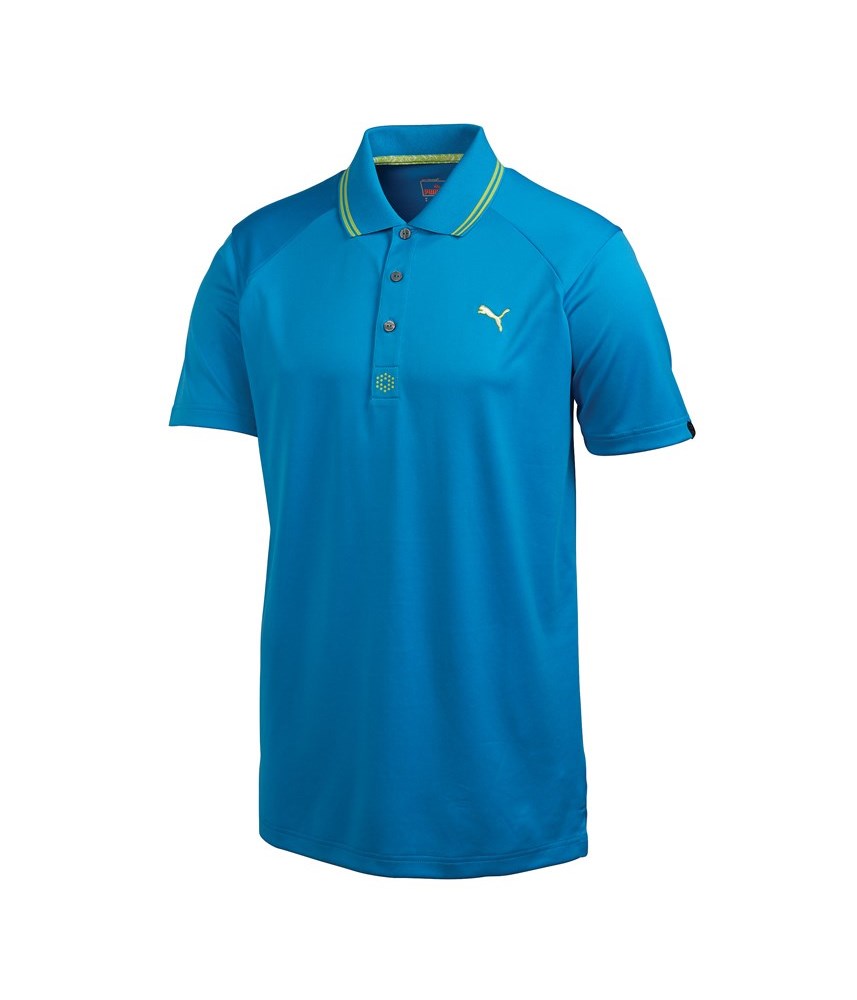 Puma Golf Mens Cat Jacquard Polo Shirt | GolfOnline