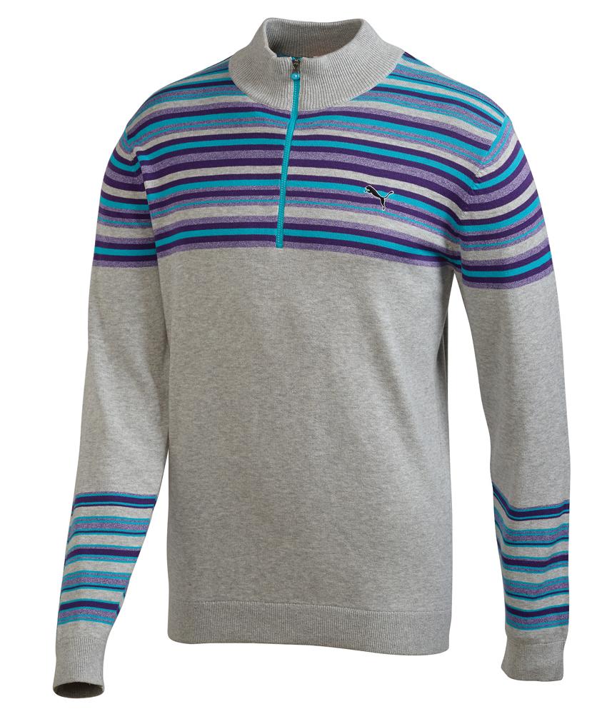 Puma Golf Mens Half Zip Sweater