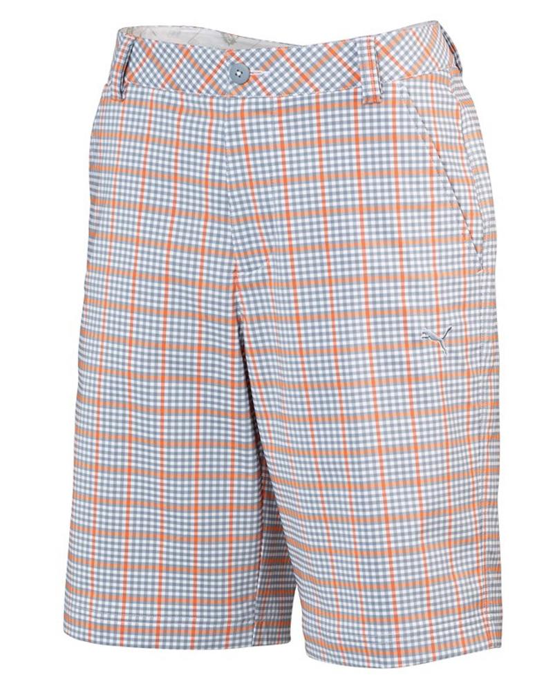 Puma Mens Plaid Tech Shorts 2014 - Golfonline