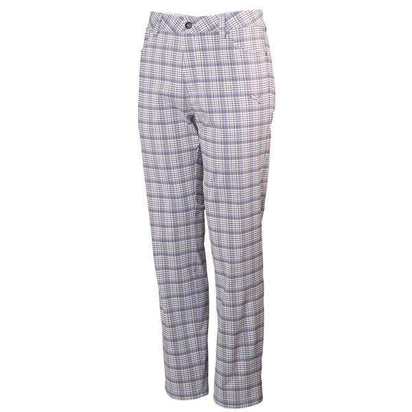 puma plaid golf pants