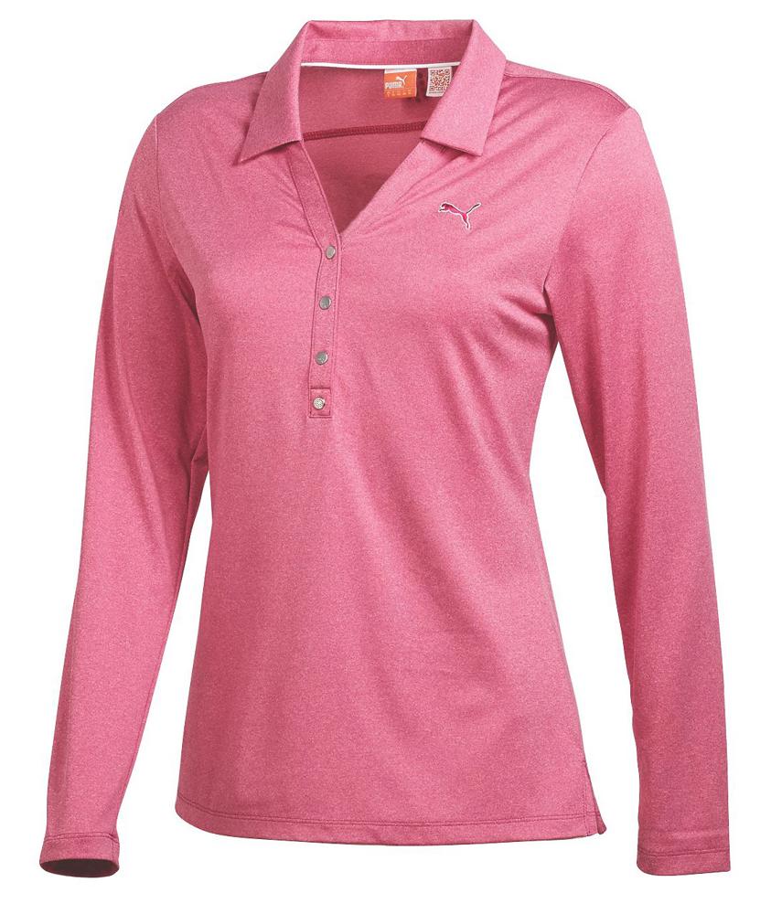 Puma Golf Ladies Long Sleeve Polo Shirt