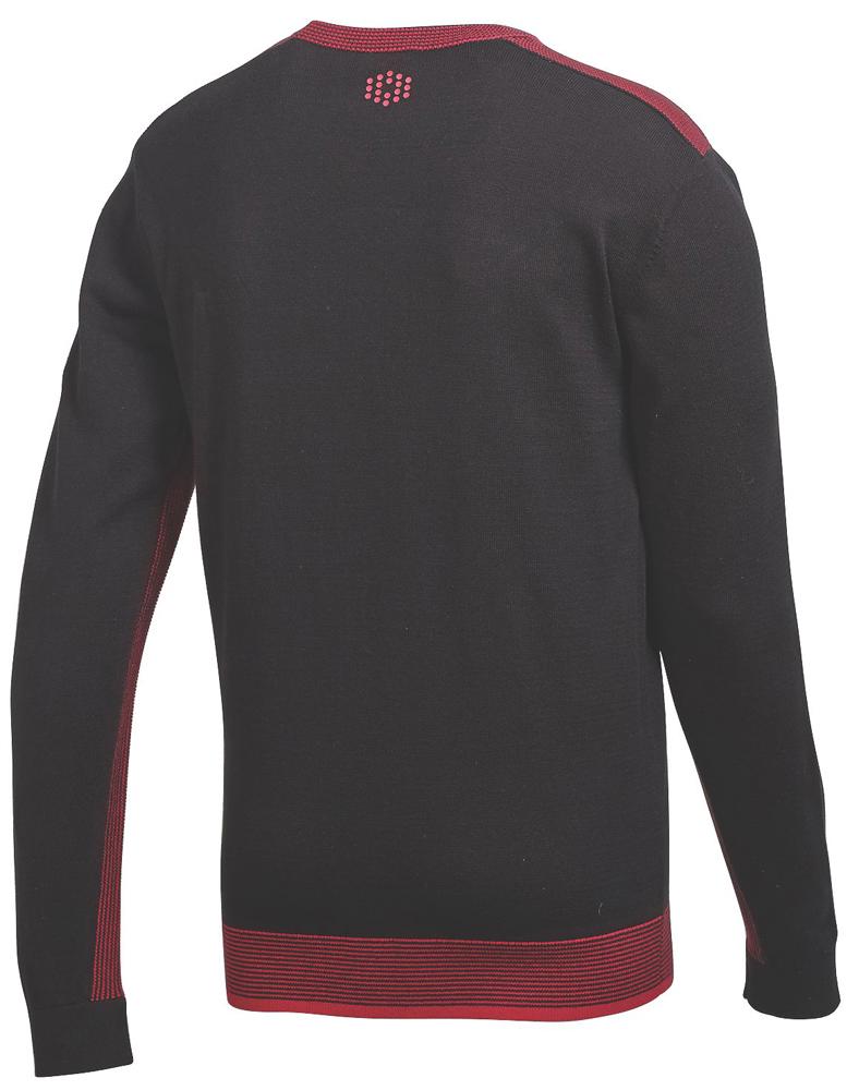 puma stripe crew neck sweater