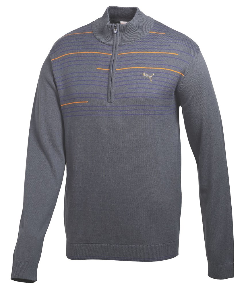 Puma Golf Mens 1/4 Zip Novelty Sweater | GolfOnline