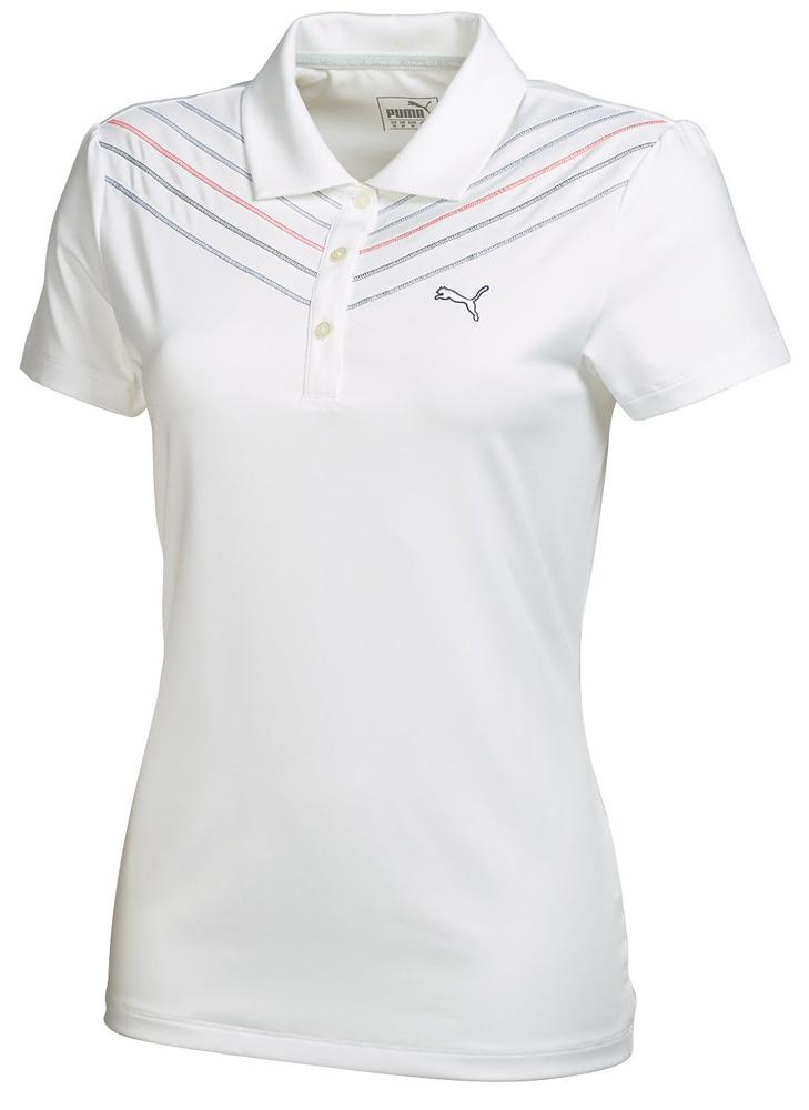 Puma Golf Ladies Chevron Polo Shirt