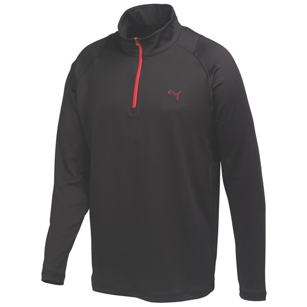 Puma Golf Mens Solid Quarter Zip Popover | GolfOnline