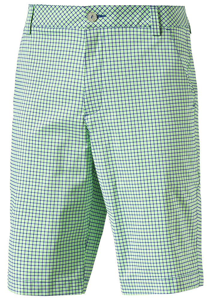 Puma Golf Mens Plaid Shorts | GolfOnline