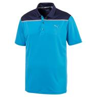 Puma Mens Bonded Colourblock Polo Shirt Golfonline