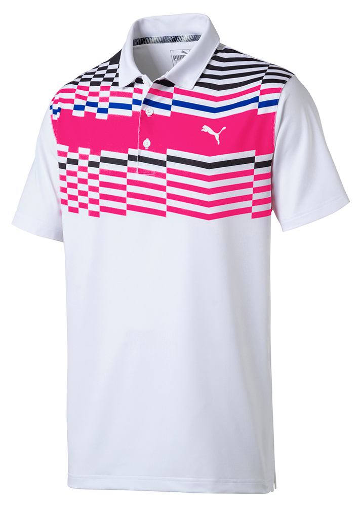 Puma roadmap clearance stripe polo