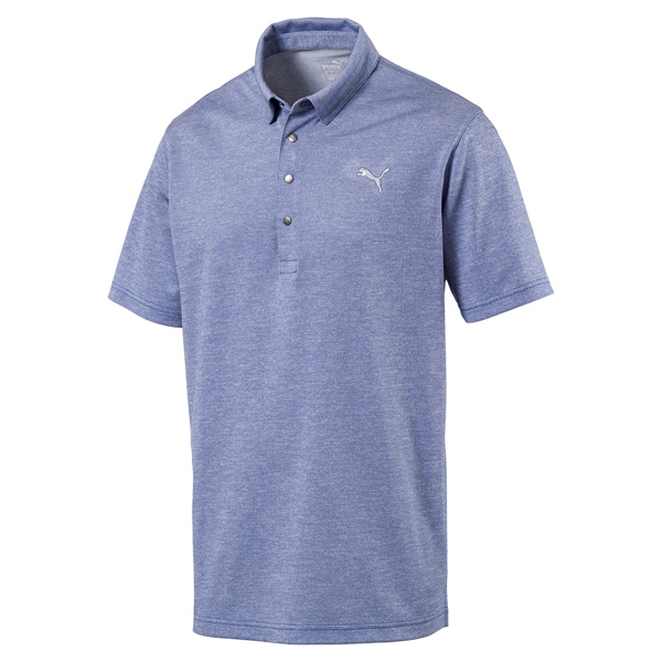 Puma Mens Grill To Green Polo Shirt - Golfonline