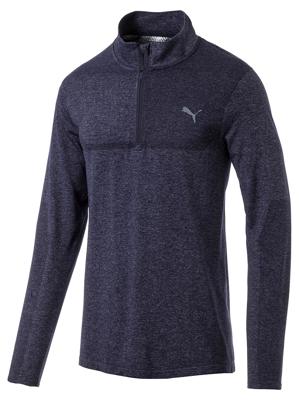 Puma Mens Evoknit Quarter Zip Pullover