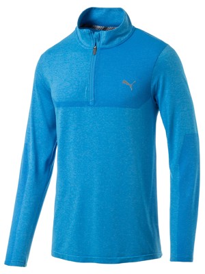 Puma Mens Evoknit Quarter Zip Pullover