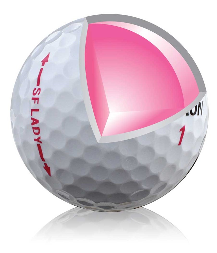 Srixon Ladies Soft Feel White Golf Balls 12 Balls Golfonline 2963