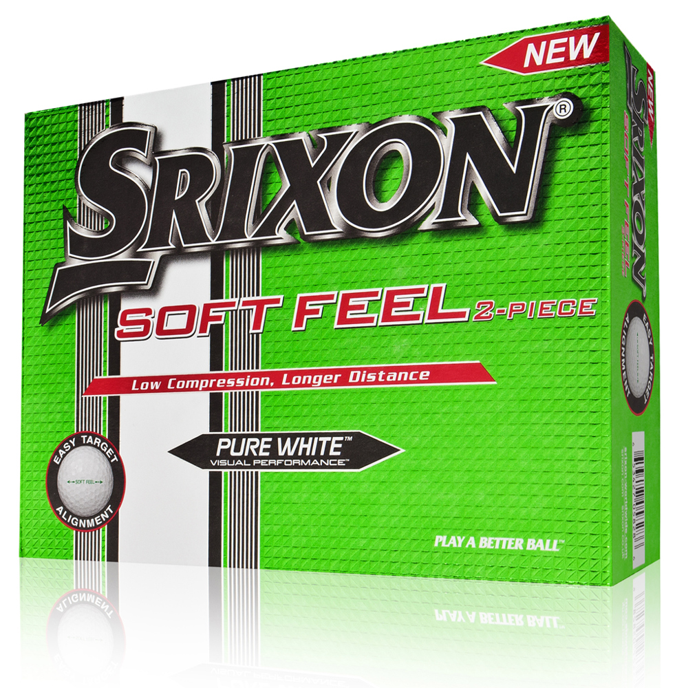 Srixon Soft Feel White Golf Balls (12 Balls) Srixon Soft Feel White Golf Balls (12 Balls)