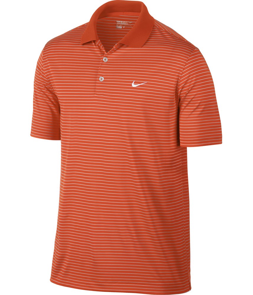 Nike Mens Victory Striped Polo Shirt (Logo On Chest) | GolfOnline