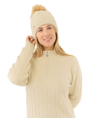 Pure Golf Ladies Margot Waterproof Lined Bobble Hat