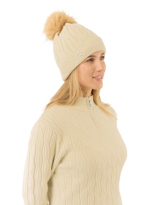 Pure Golf Ladies Margot Waterproof Lined Bobble Hat