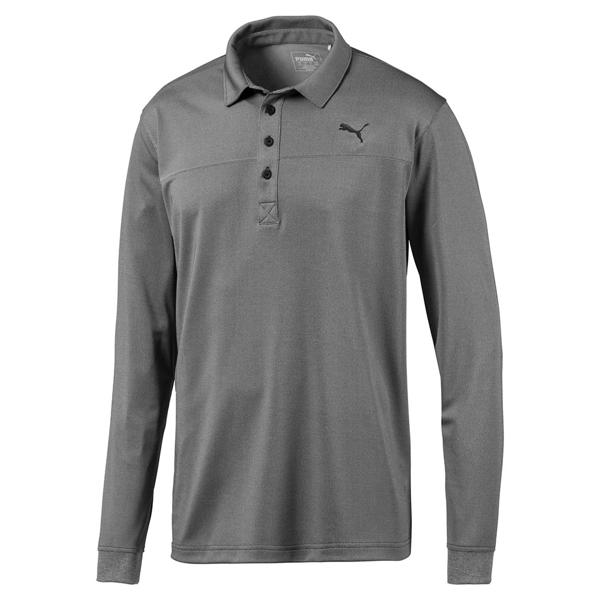 Puma Mens Long Sleeve Polo Shirt - Golfonline