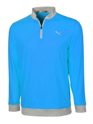 Puma Mens Rotation Stealth Quarter Zip Pullover
