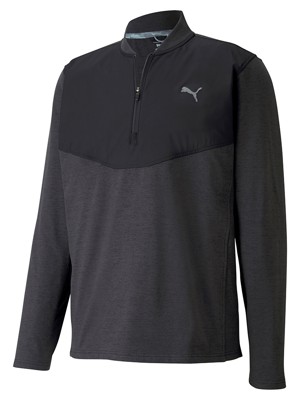 Puma Mens Quarter Zip Midlayer Top