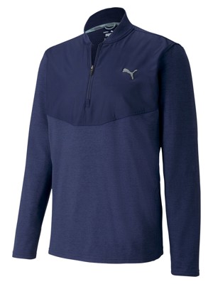 Puma Mens Quarter Zip Midlayer Top