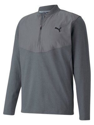 Puma Mens Quarter Zip Midlayer Top