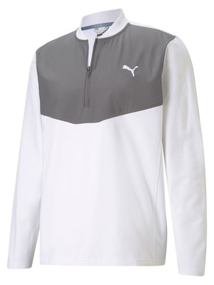 Puma Mens Quarter Zip Midlayer Top