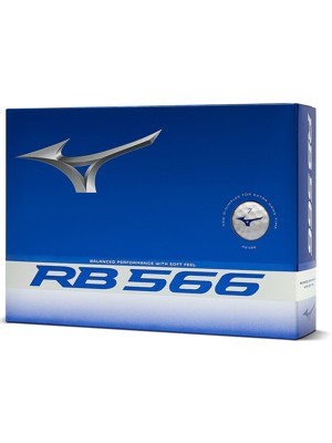 Mizuno RB 566 White Golf Balls (12 Balls)