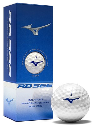 Mizuno RB 566 White Golf Balls (12 Balls)