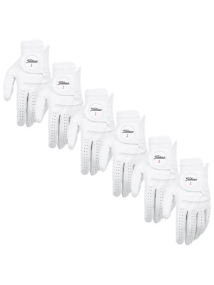 Titleist Mens Permasoft Cadet Gloves (6 Pack)