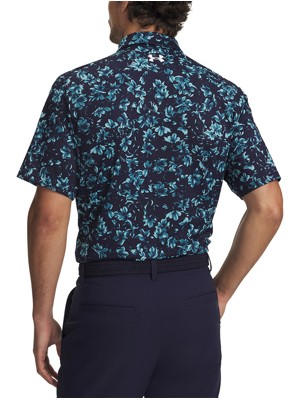 Under Armour Mens Floral Hazard Matchplay Printed Polo Shirt