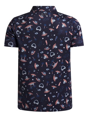 Under Armour Junior Boys Matchplay Printed Polo Shirt