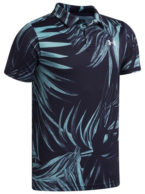 Under Armour Junior Boys Matchplay Printed Palm Macro Polo Shirt