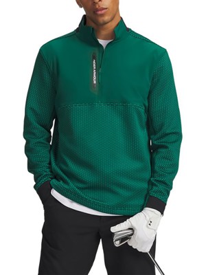 Under Armour Mens Drive Pro Hybrid Half Zip Pullover