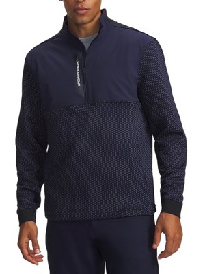 Under Armour Mens Drive Pro Hybrid Half Zip Pullover
