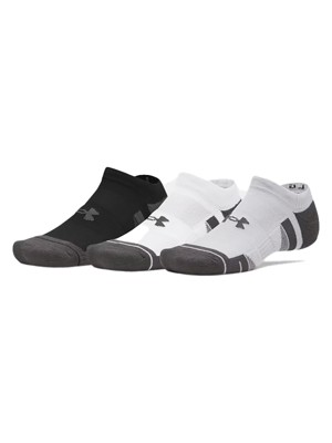 Under Armour Performance Tech No Show Socks (3 Pairs)