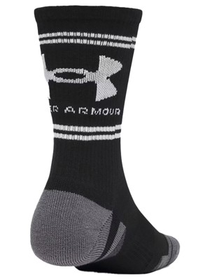 Under Armour Performance Tech Logo Crew Socks (3 Pairs)