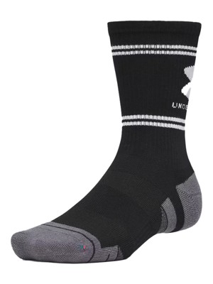 Under Armour Performance Tech Logo Crew Socks (3 Pairs)