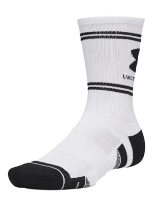 Under Armour Performance Tech Logo Crew Socks (3 Pairs)