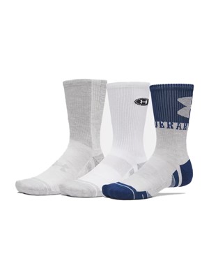 Under Armour Performance Tech Logo Crew Socks (3 Pairs)