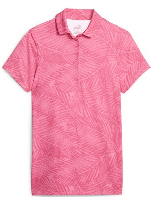 Puma Ladies MATTR Fern Short Sleeve Polo Shirt